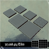 Gothic Sector: Tiles & Slopes