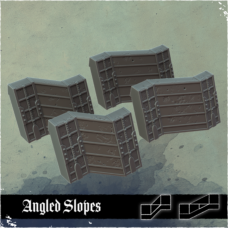 Gothic Sector: Tiles & Slopes
