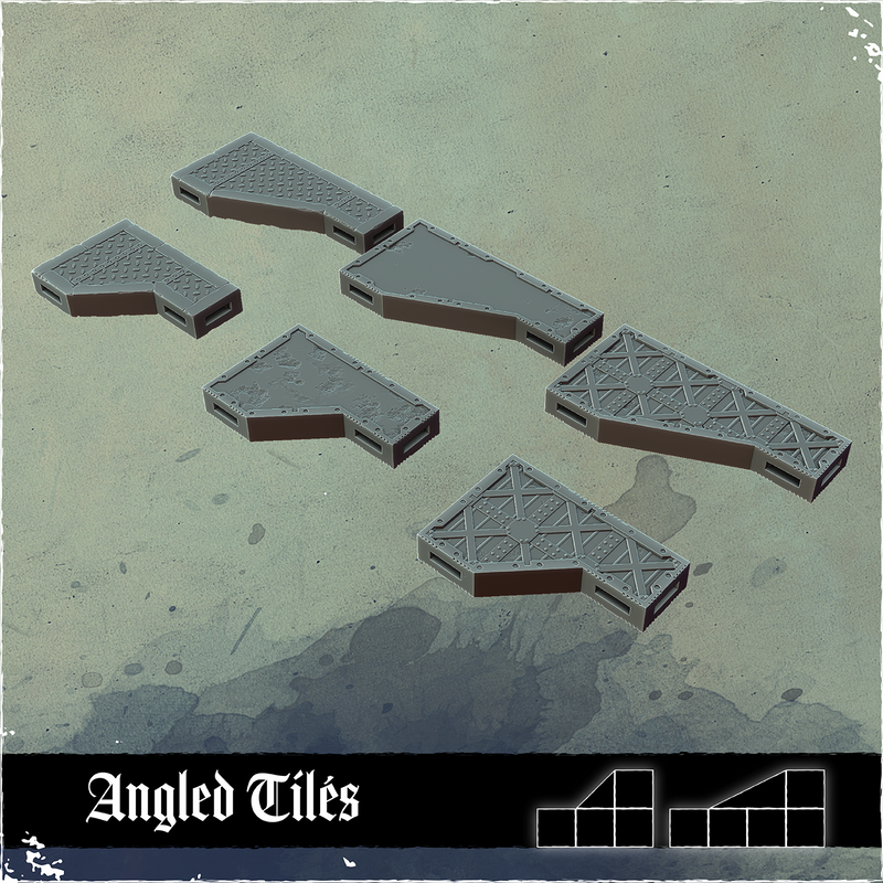 Gothic Sector: Tiles & Slopes