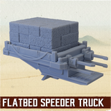 Flatbed Speeder Truck