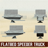 Flatbed Speeder Truck
