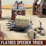 Flatbed Speeder Truck